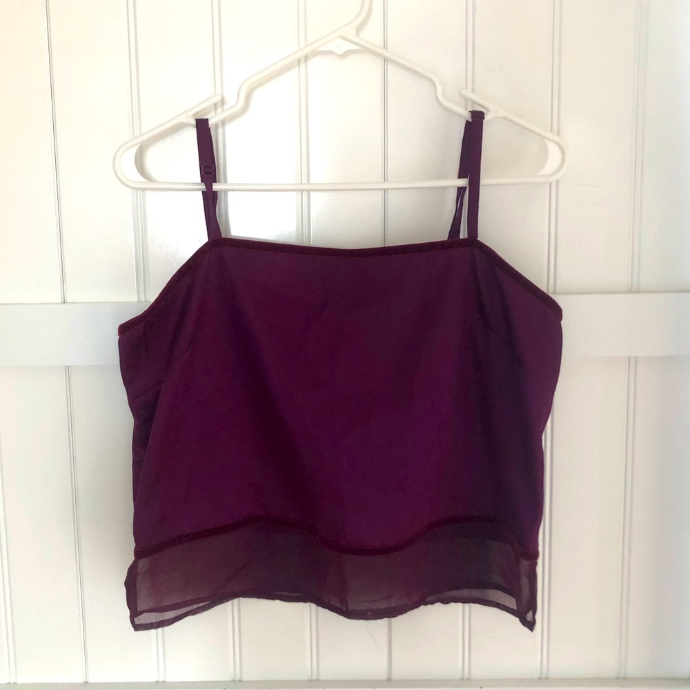 🦋Silk tank top